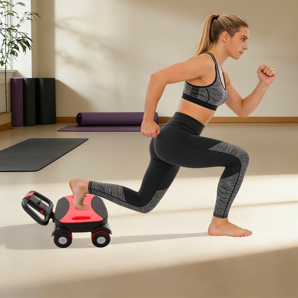 AB Roller Wheel Support Four-Wheel Elbow Abdominal Roller Abdominal Roller 150kg