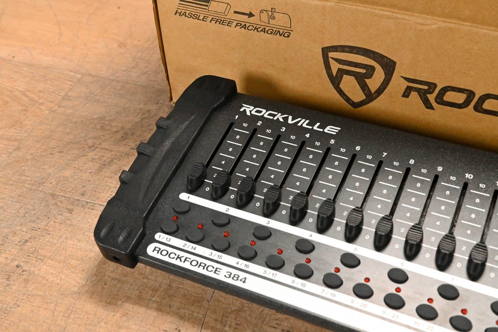 Rockville Rockforce 384 DMX Lighting Controller CG01VE9