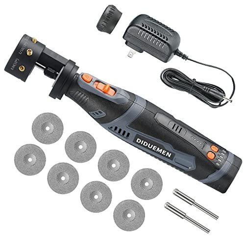 8V Handheld Tungsten Electrode Sharpener for TIG Welding - Rotary Tool with Flat