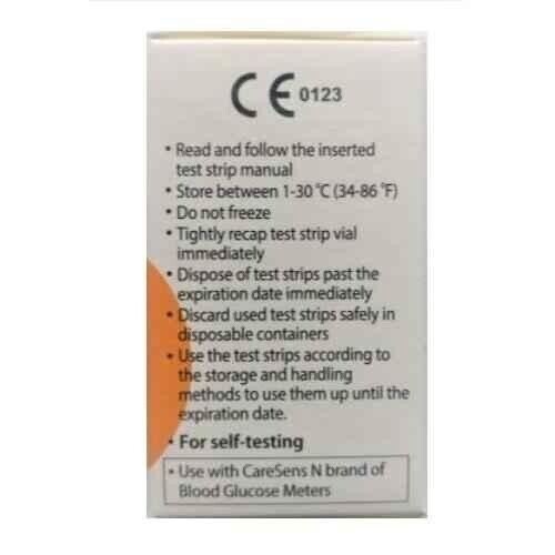 Caresens n Blood Sugar Test strips 500 strip