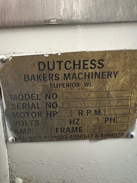 Dutchess 36 Part Divider Rounder - Model JN - Refurbished