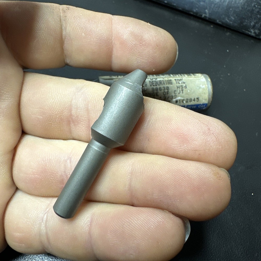 WELDON DC-14 HSS 60° 0 Flute Countersink Deburring " Machinist Tool US