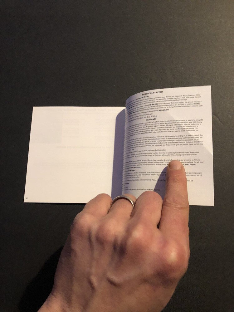 hollywood crimes 3ds Manual Only