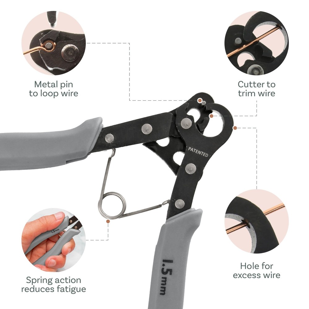 Original One Step Loopers – 3-Piece Combo Pack, includes 1.5 mm, 2.25 mm & 3 ...