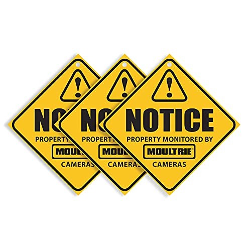 Moultrie Camera Surveillance Signs