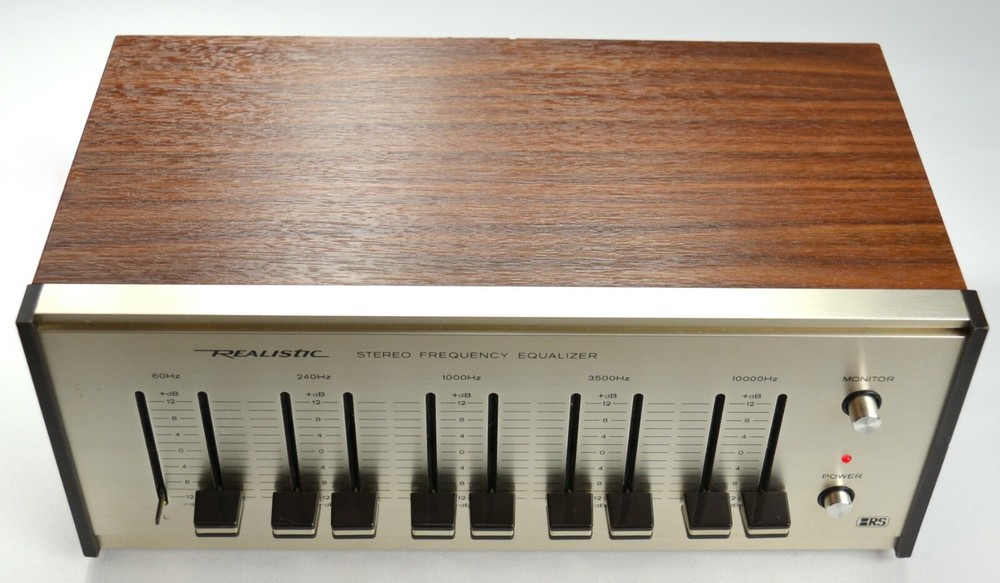 REALISTIC Stereo Frequency Equalizer Model # 31-1987 * Made in Korea