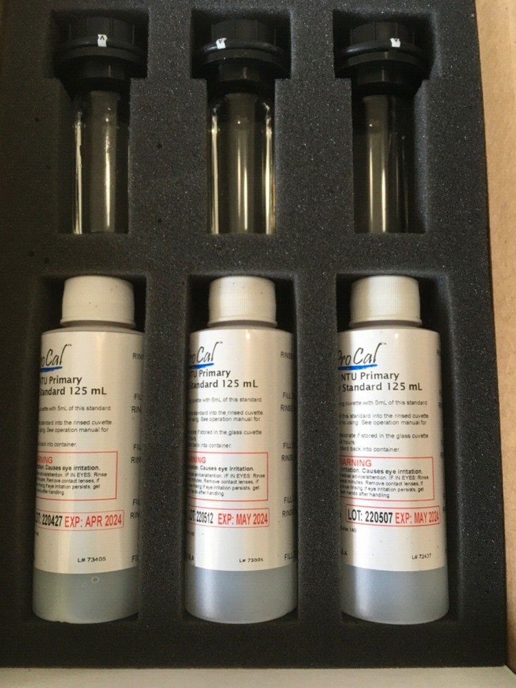 ProCal Calibration Kit Low Range .02, 1.0, 10.00 NTU