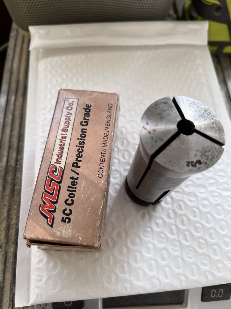 MSC 5C Collet 9/32” Outer And Internal Threads
