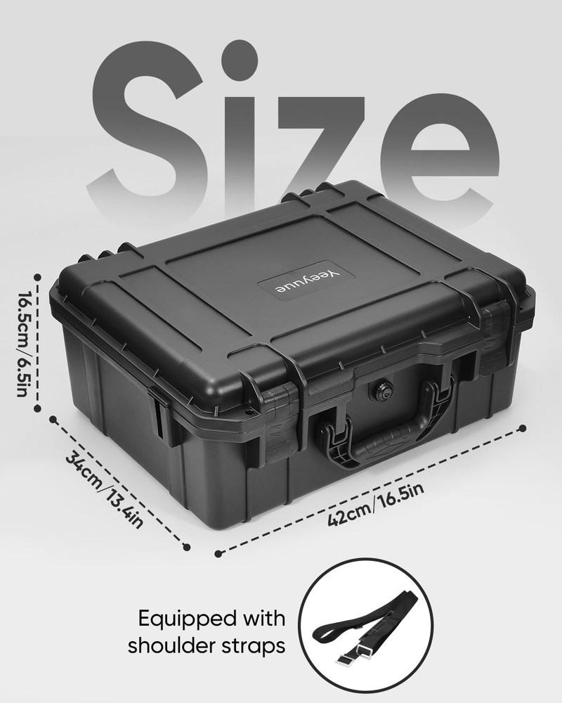 Starlink Mini Case,Waterproof Hard Shell Travel Case with Custom Foam,Shockpr...