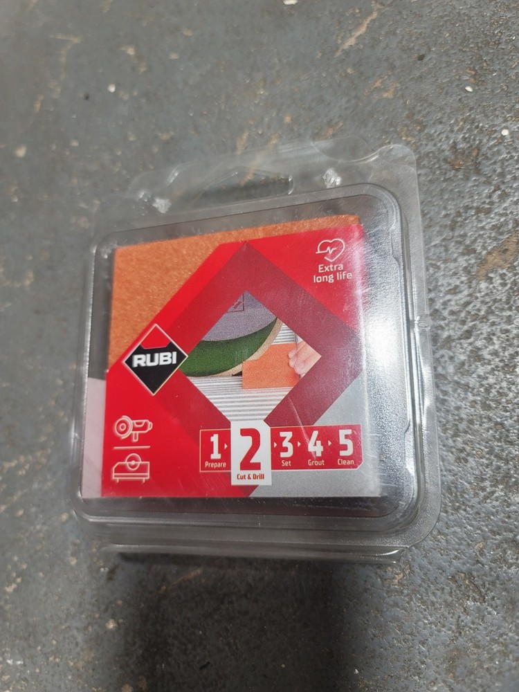 Rubi Ceramic Block - For Cleaning Diamond Blades - 05973 - Tile Blade Cleaner