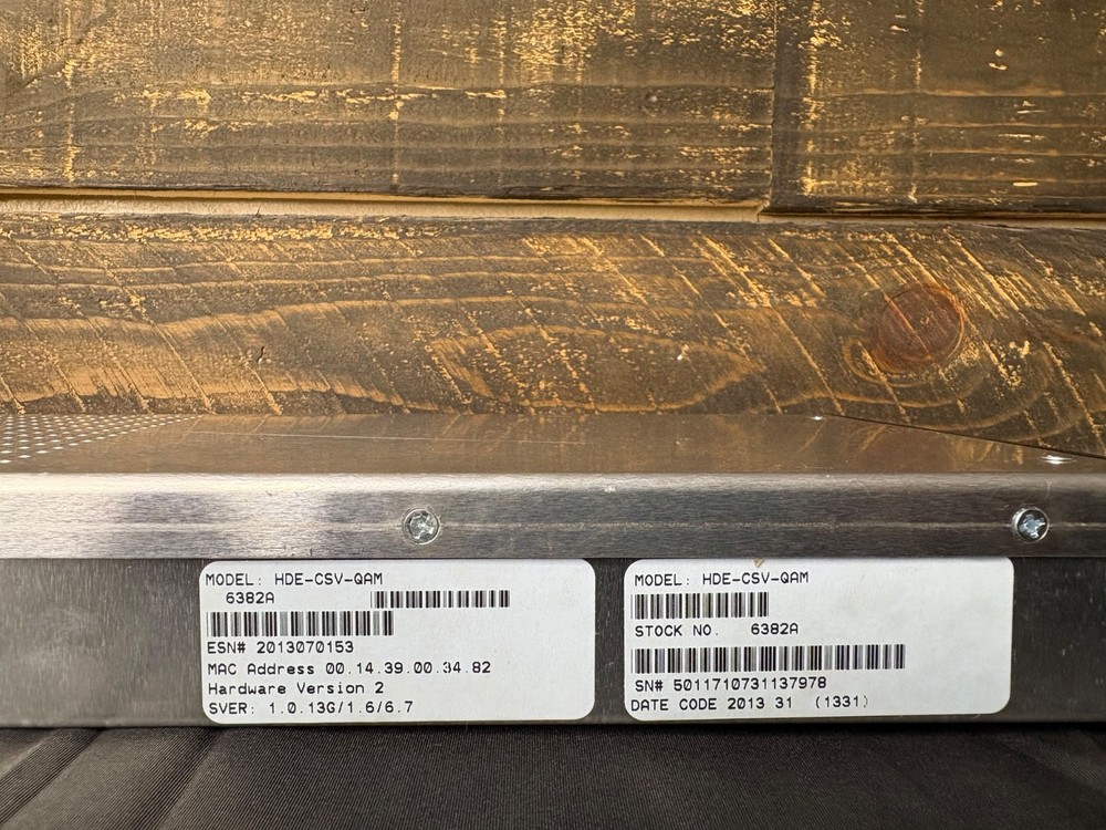 Blonder Tongue HDE-CSV-QAM MPEG-2 HD Encoder