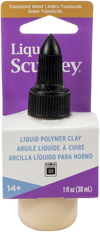 Liquid Sculpey 1oz Translucent Amber