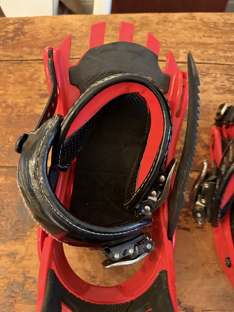 Burton Custom EST Snowboard Bindings Medium Black Red