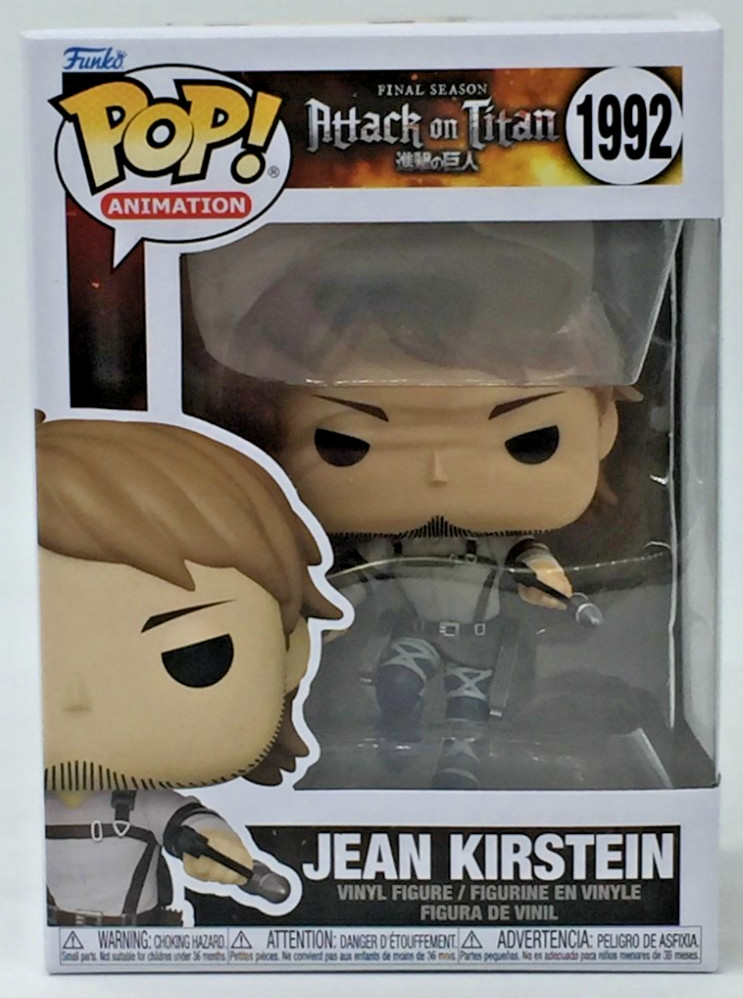 Funko Pop! Animation Attack on Titan Jean Kirstein #1992  With Pop Protector