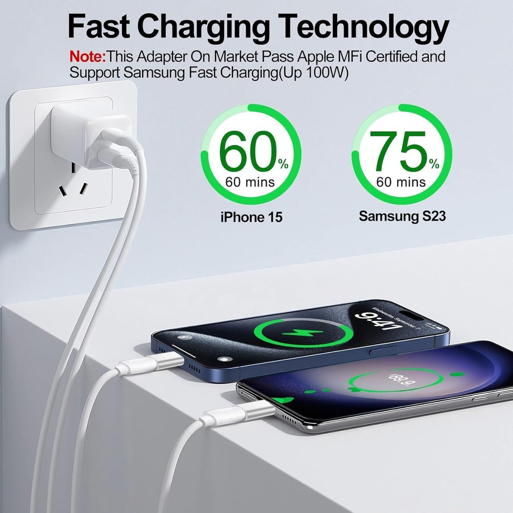 𝟒𝐏𝐚𝐜𝐤 𝐔𝐩𝐠𝐫𝐚𝐝𝐞𝐝 to USB C Adapter for iPhone 17/16/15 Serie