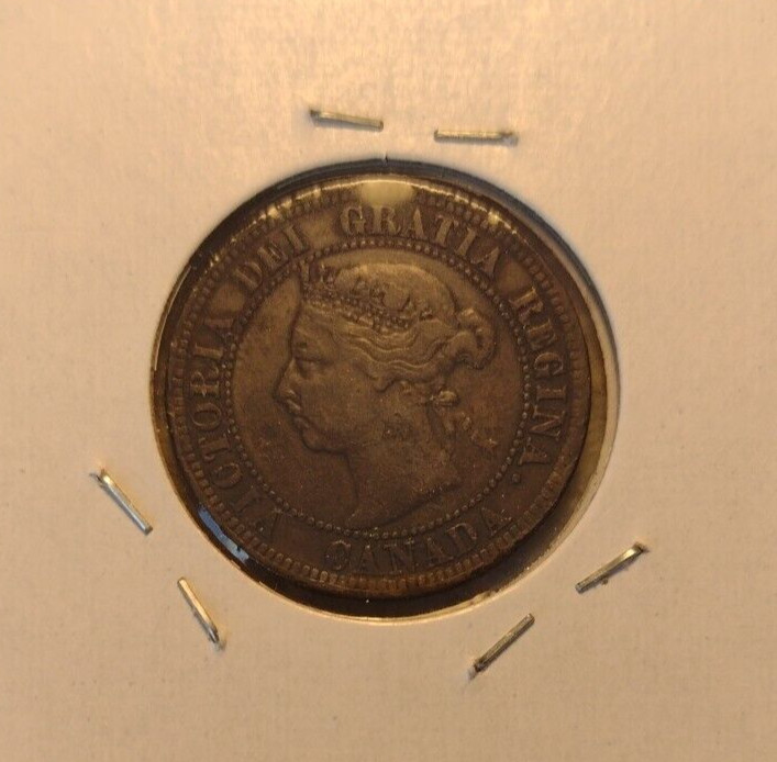 4 Canadian Large Cents (B16)
