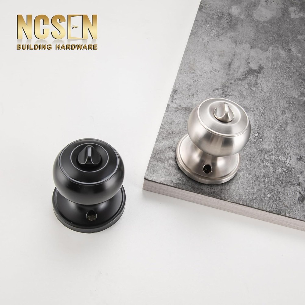 Brushed Nickel Door Knobs Interior,Bath & Bed Privacy 1,