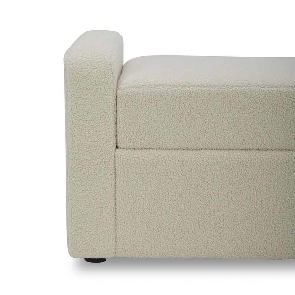 Modern Bohemian Springwood 55.12" Storage Bench