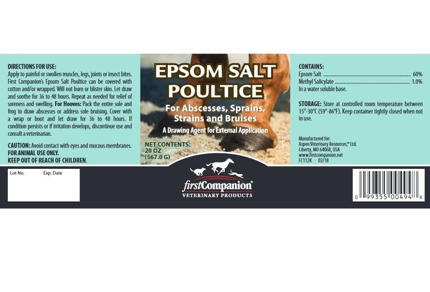 First Companion Epsom Salt Poultice
