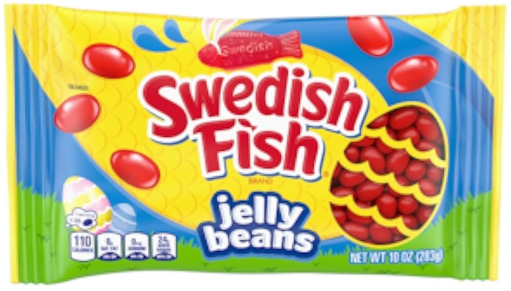 SWEDISH FISH Jelly Beans Easter Candy