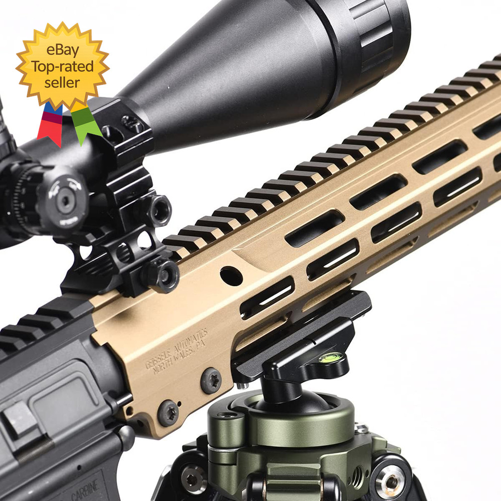 Arca Dovetail Rail M-LOK Quick Release Tripod Mount Adapter