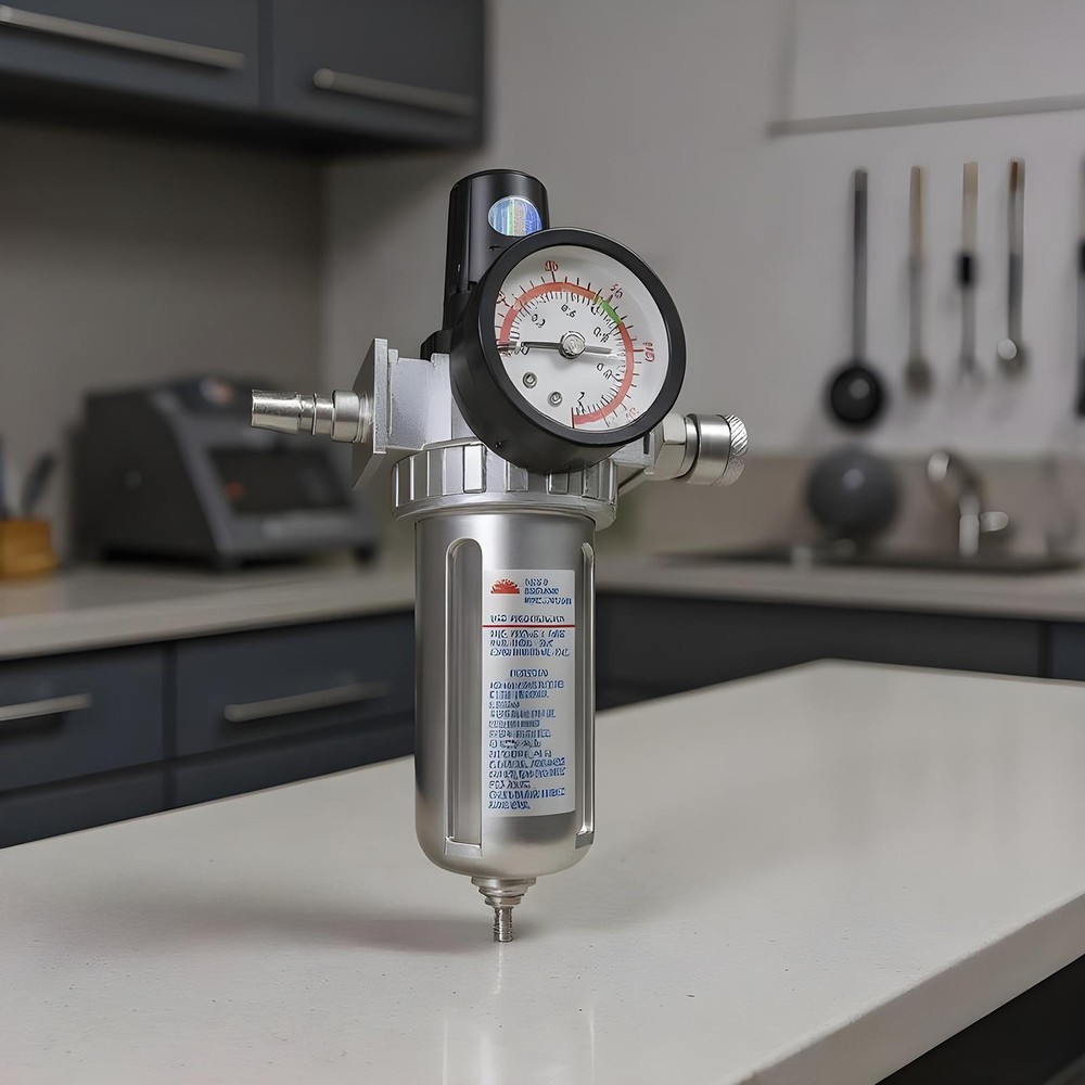 X-BULL Air Compressor Moisture Filter Water Trap Filter Regulator Separator