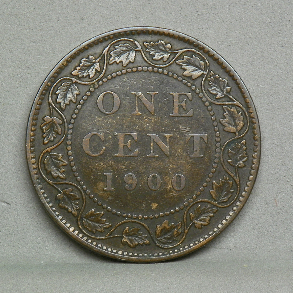 1900 CANADA 1 CENT, VF (ACC#34)
