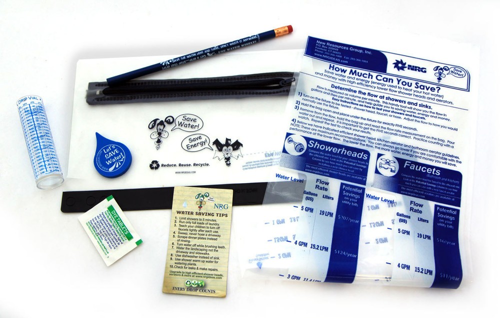 Pencil Case Kit, Student Water Explorer | Drip Gauge & Leak detecting tools