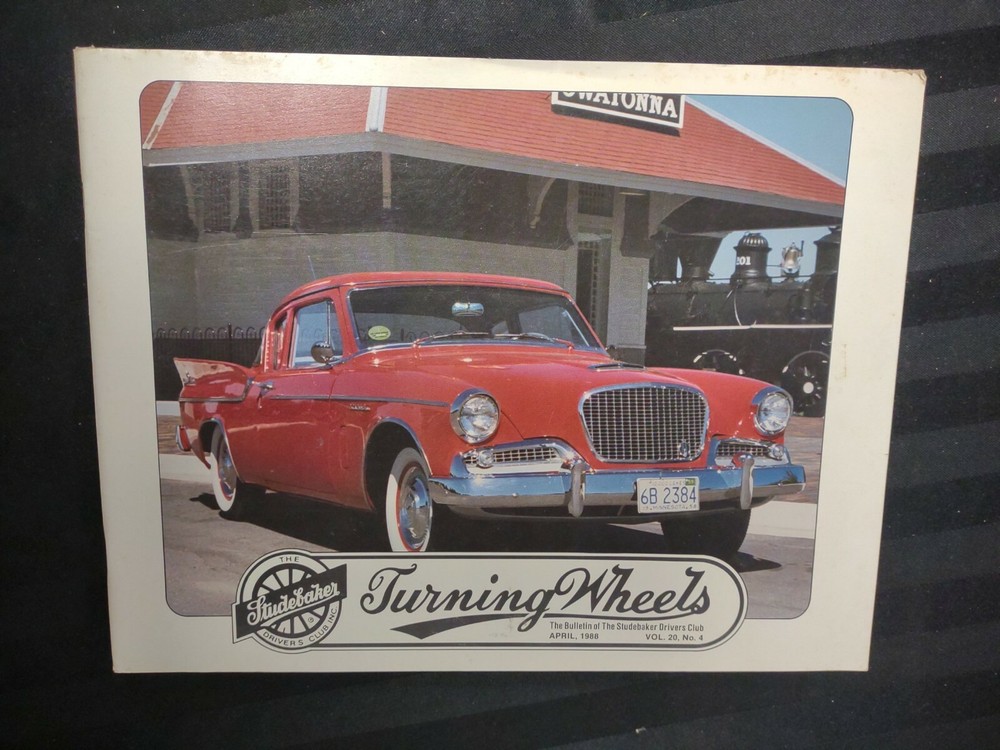 Seven Issues Of Studebaker Turning Wheels Magazines From 1980s