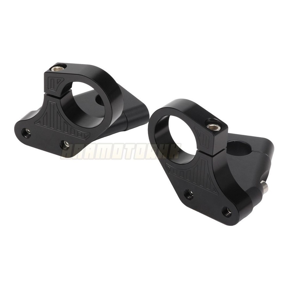 Motorcycle Top Upper Triple Tree Clamp Fork Holder Handle Bar Risers 46mm Fork