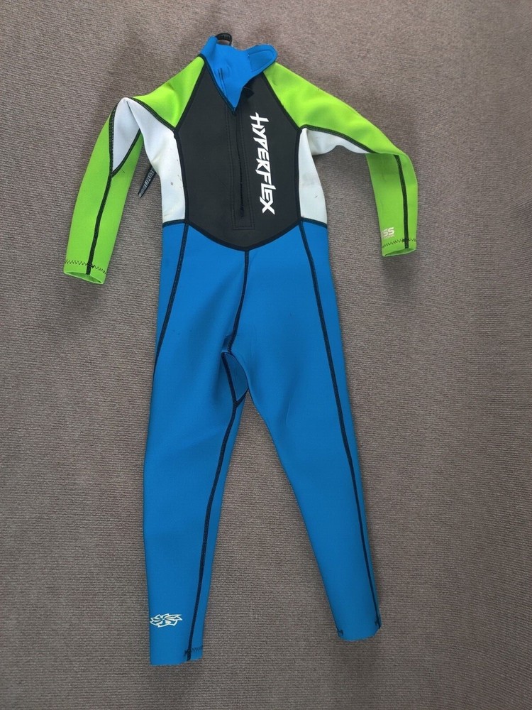 Hyperflex Junior Access Full Body 3/2mm Wetsuit Boys Missing Size Tag Chest 24