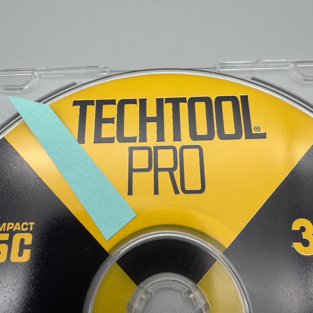 Vintage 2000 Micromat TechTool Pro 3.0.1 Utility CD-ROM Mac Diagnostic Software