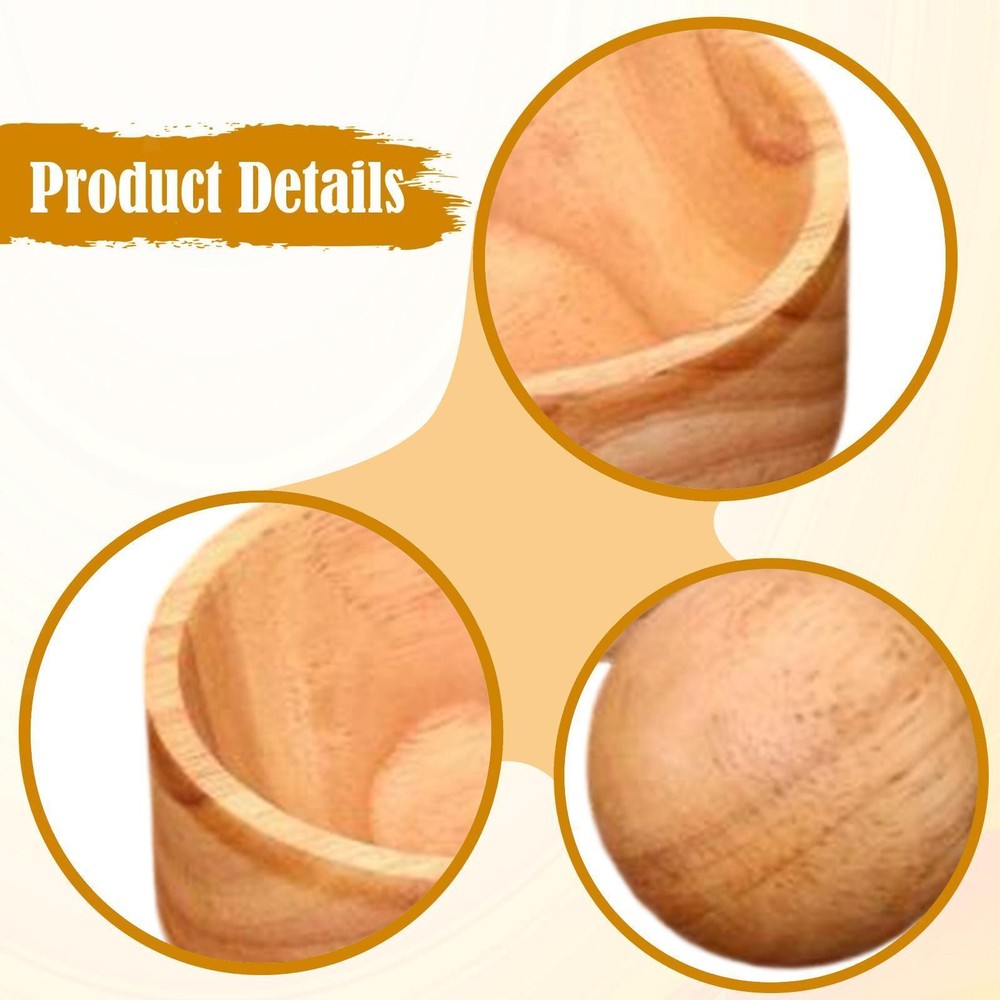 Wooden Dumpling Press Tool Roller Ball Quick Wrapper Dumpling Skin Maker for