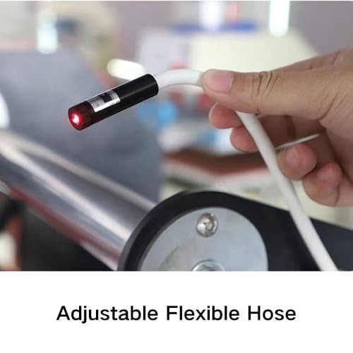 Laser Alignment System for Heat Press - T-Shirt & Hat Positioning Tool, Magnetic
