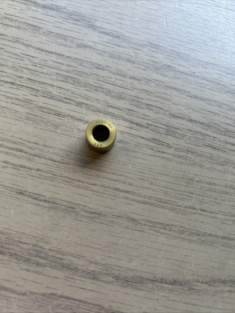 REDDING TITANIUM NITRIDE NECK SIZE BUSHING .271 DIAMETER