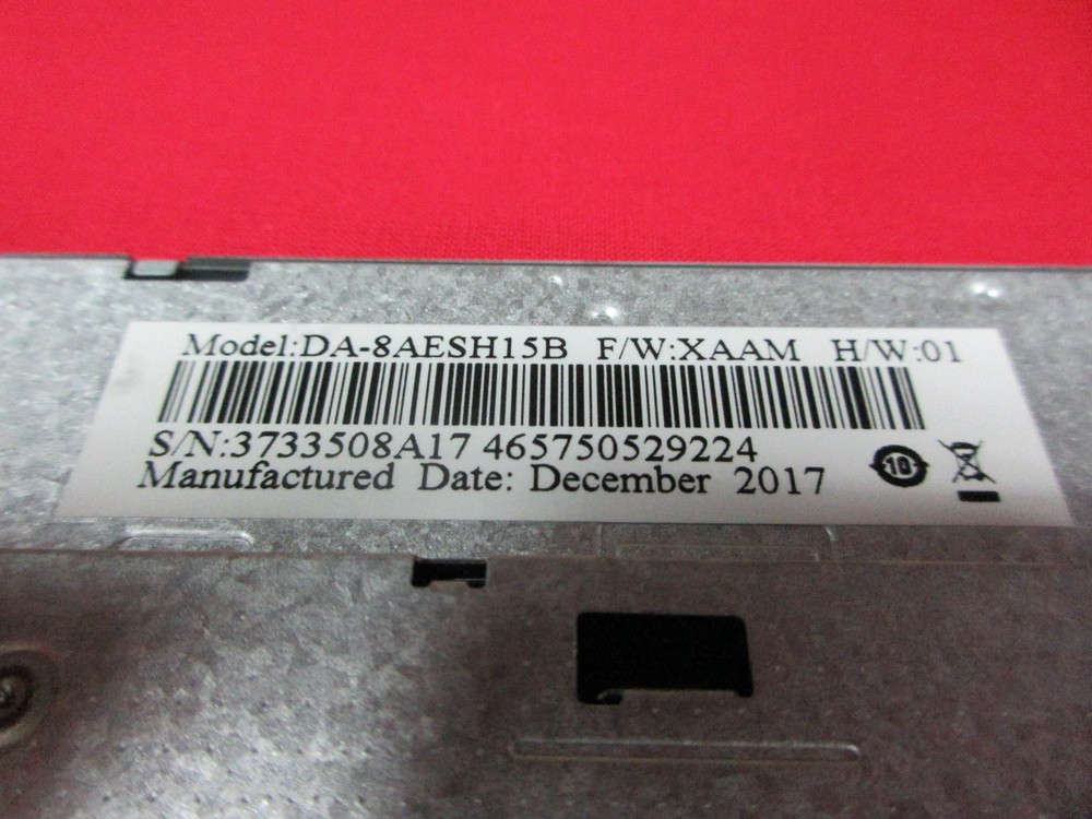 ORIGINAL ASUS SLIMLINE SATA DVDRW OPTICAL DRIVE DA-8AESH15B