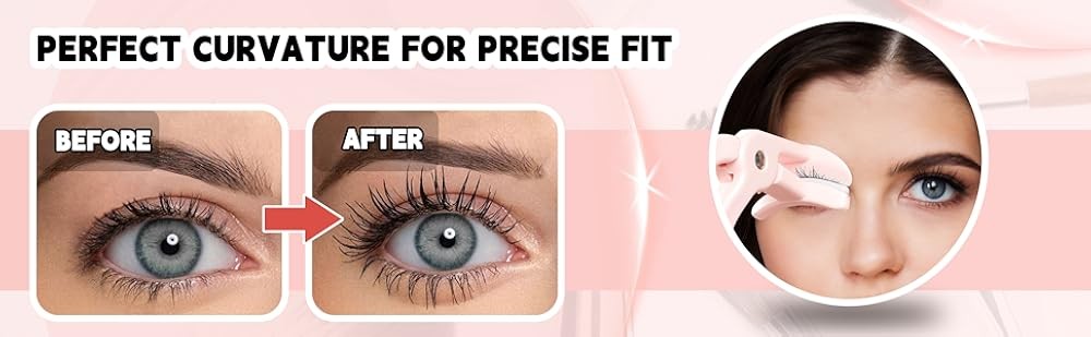 2 Style Eyelash Curler - Lash Curler Extra Silicone Replacement Pads,