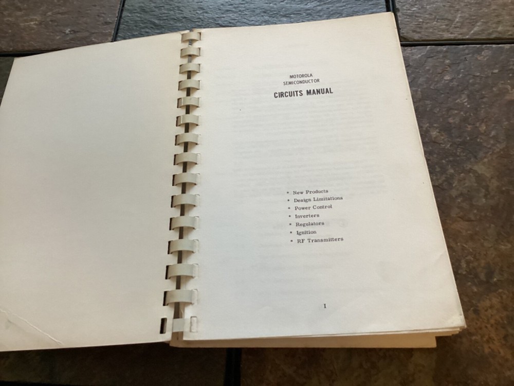 1964 Motorola Semiconductor Circuits Manual