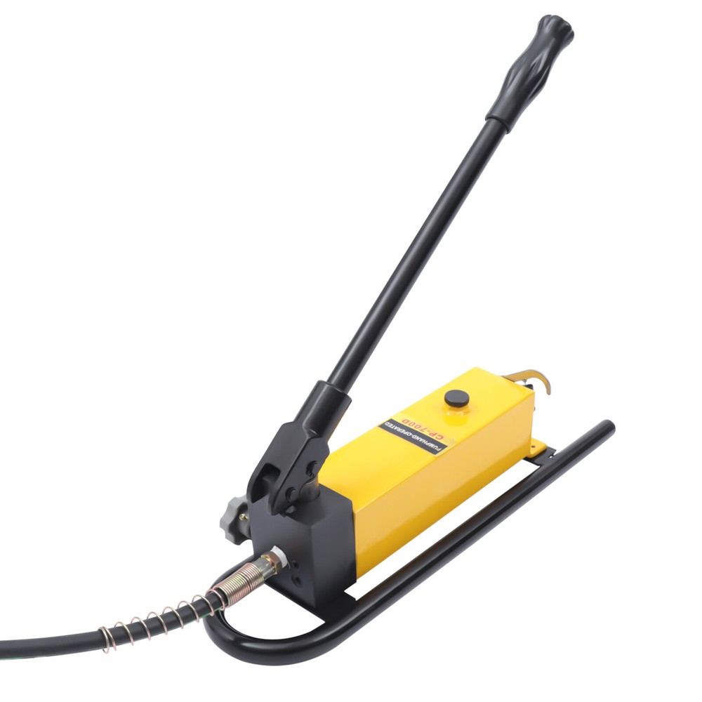 CP-700D Manual Hydraulic Pump Smooth Surface Large Reservoir Capacity