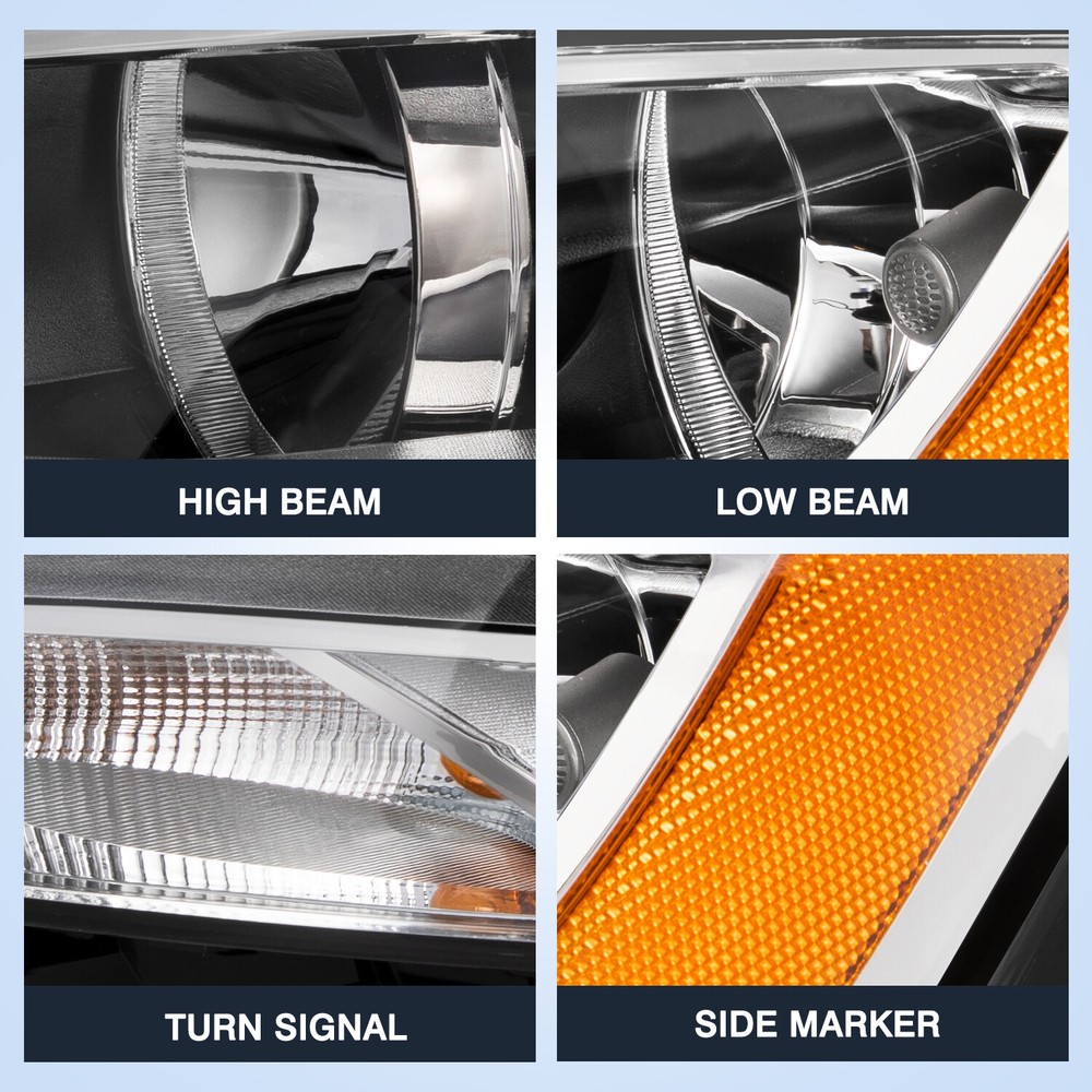 [Halogen Model] For 2011-2018 Volkswagen Jetta Headlight Headlamp Driver Side