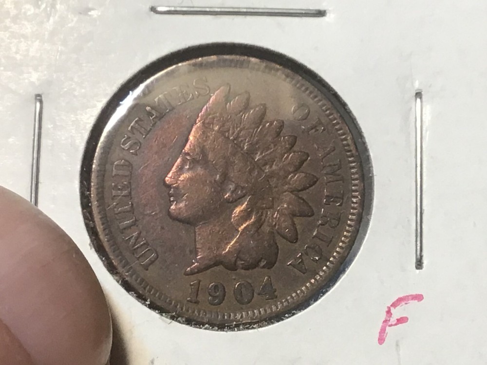 1904 Indian Head Cent Penny, 1 coin