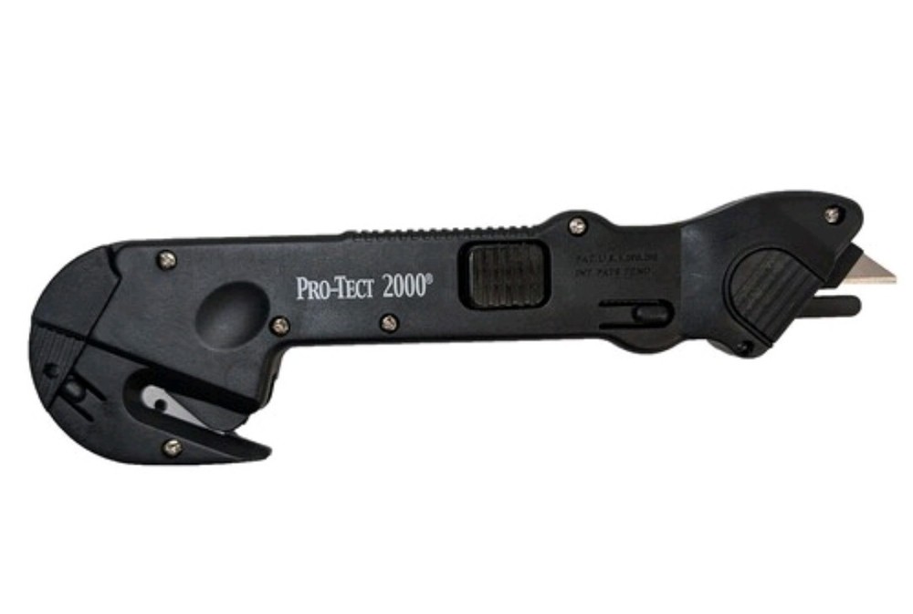 3 PACK ADCO Pro-Tect 2000 Safety Box Cutter Utility Knife Tool PRO-TECT 2000