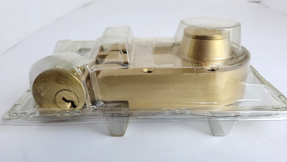 FIRST WATCH™ Double Cylinder Interlocking Deadbolt (#1125) - NEW & Sealed