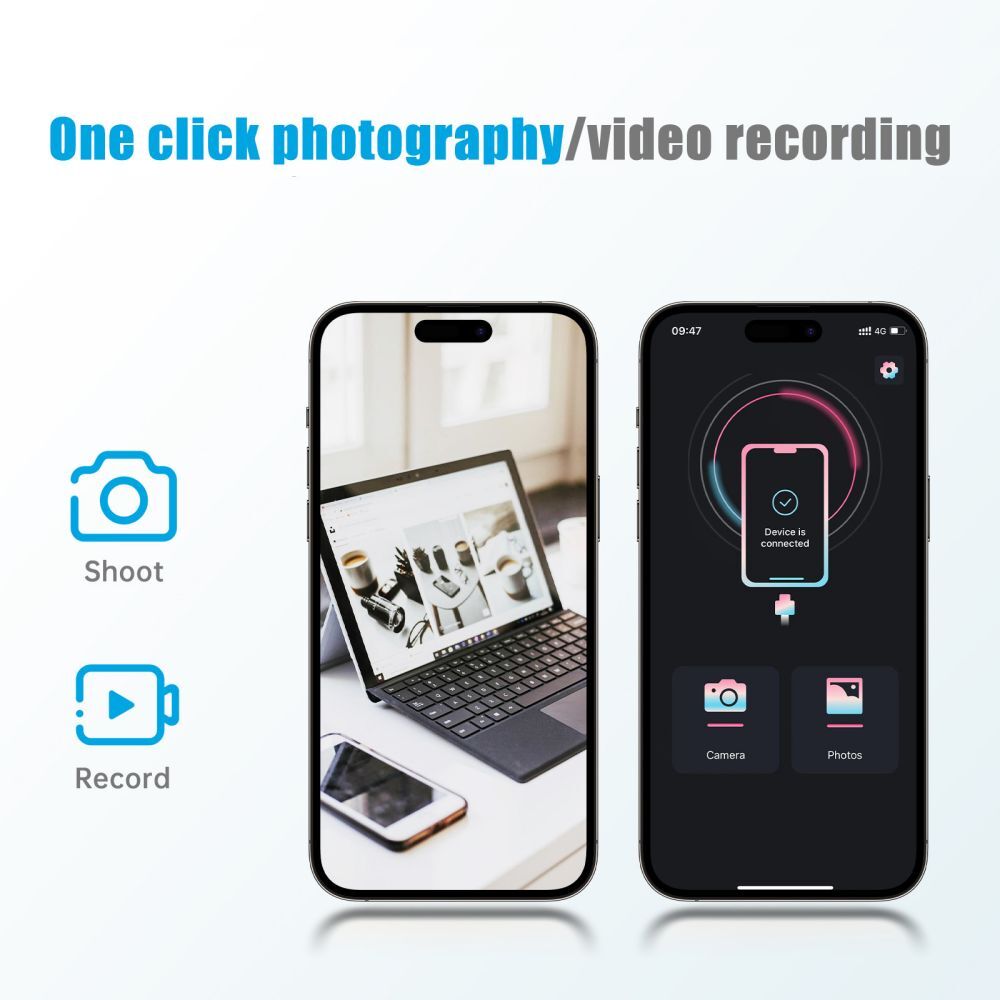 5.5mm Endoscope Inspection Camera Direct Fit iPhones/iPads/iOS/Android Borescope