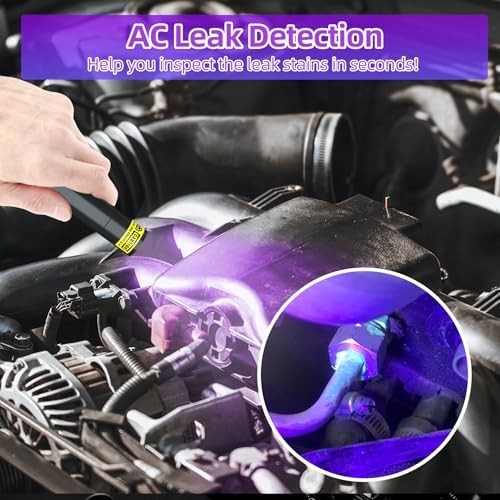 Air conditioner UV leak detector kit