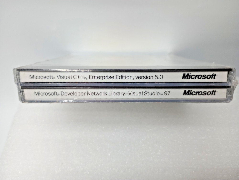 NEW Microsoft Visual Studio 97 Enterprise Edition w/ Visual C++ 5.0 Enterprise