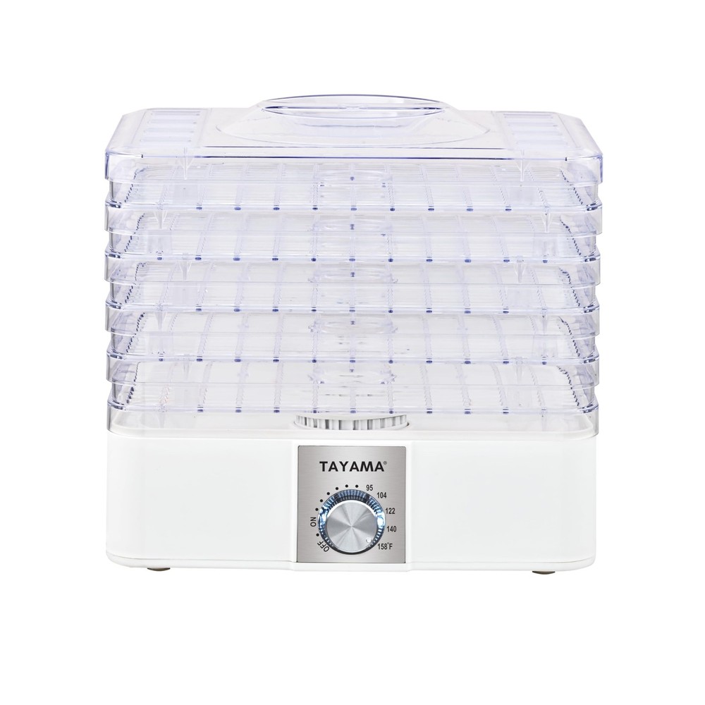5-Tray Stackable Clear Food Dehydrator