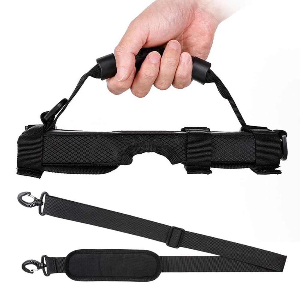 Folding Bike Carry Handle and Shoulder Strap Practical