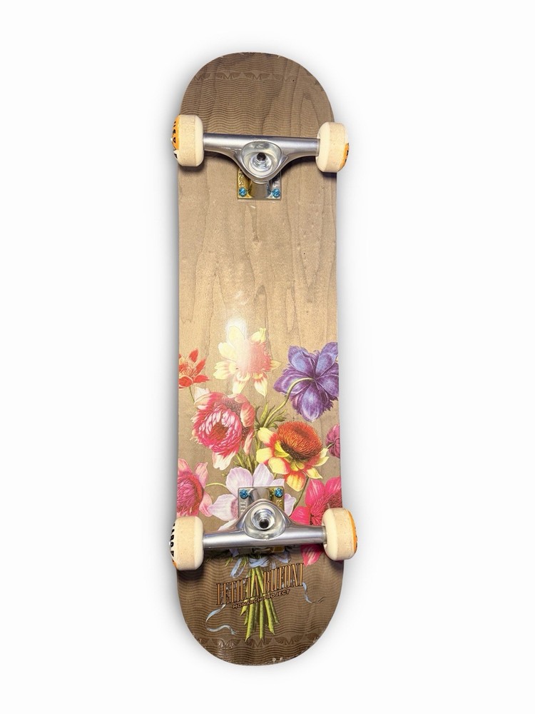 Monarch Project Leticia Bufoni Complete Skateboard Multicolor Art Theme