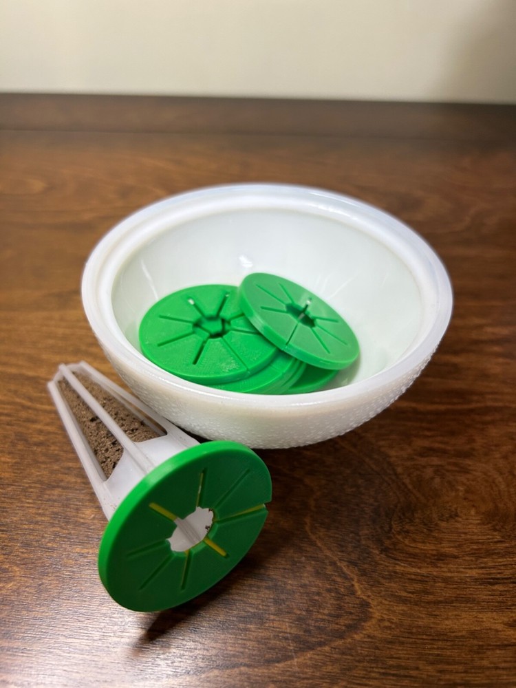 Flexible Snap On Aerogarden Grow Pod Basket Covers Keeps Algae Down Reusable Set